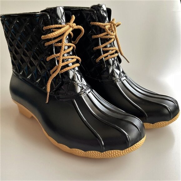 DUCKBOOTS WATERPROOF BOOTS LIKE NEW 9.5 EU 40 - Picture 2 of 13